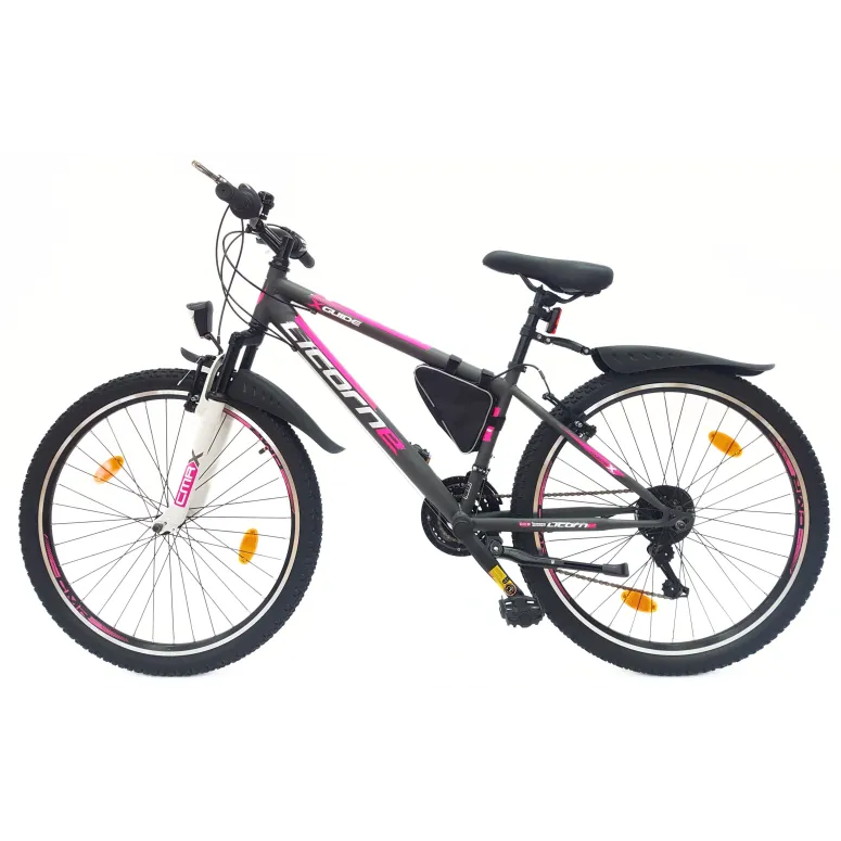 Rower Górski 26 Młodzieżowy Dziewczęcy Damski MTB Sakwa Światła Błotniki