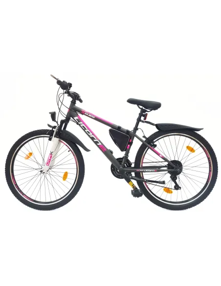 Rower Górski 26 Młodzieżowy Dziewczęcy Damski MTB Sakwa Światła Błotniki