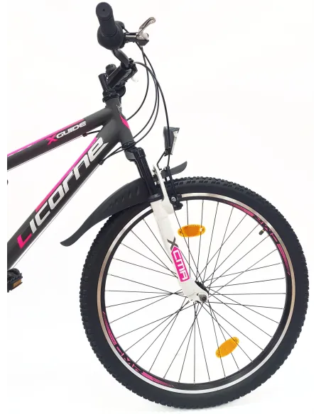 Rower Górski 26 Młodzieżowy Dziewczęcy Damski MTB Sakwa Światła Błotniki