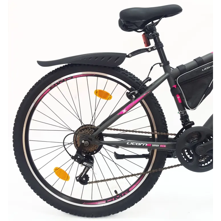 Rower Górski 26 Młodzieżowy Dziewczęcy Damski MTB Sakwa Światła Błotniki