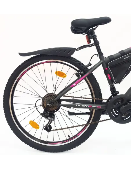 Rower Górski 26 Młodzieżowy Dziewczęcy Damski MTB Sakwa Światła Błotniki