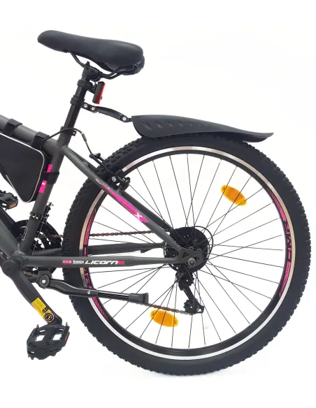 Rower Górski 26 Młodzieżowy Dziewczęcy Damski MTB Sakwa Światła Błotniki