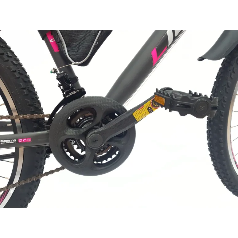 Rower Górski 26 Młodzieżowy Dziewczęcy Damski MTB Sakwa Światła Błotniki