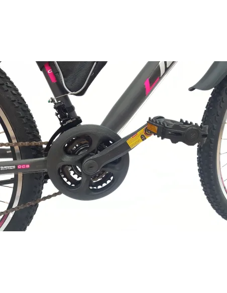 Rower Górski 26 Młodzieżowy Dziewczęcy Damski MTB Sakwa Światła Błotniki