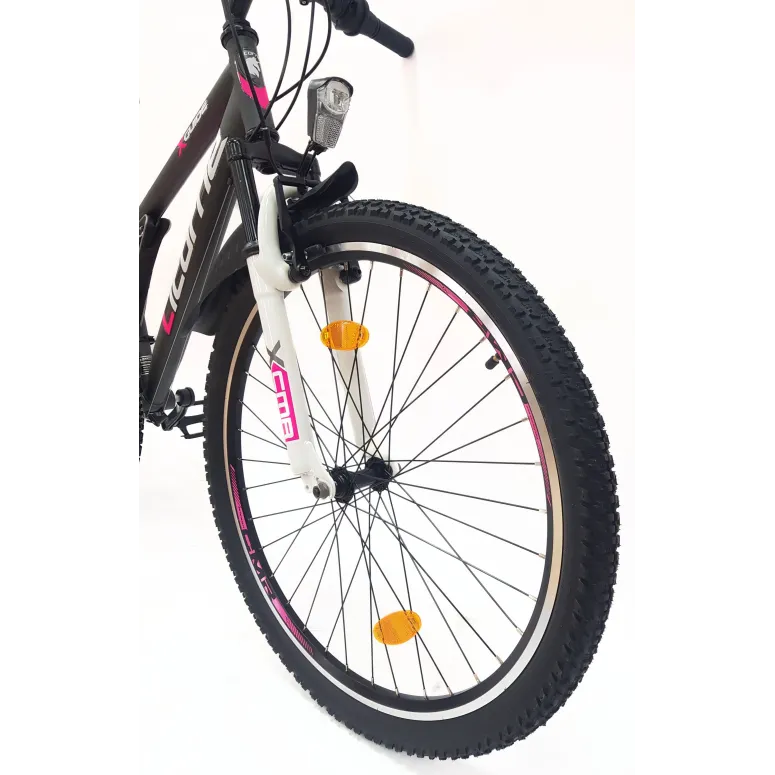 Rower Górski 26 Młodzieżowy Dziewczęcy Damski MTB Sakwa Światła Błotniki