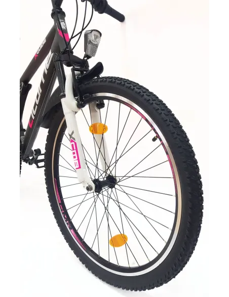 Rower Górski 26 Młodzieżowy Dziewczęcy Damski MTB Sakwa Światła Błotniki