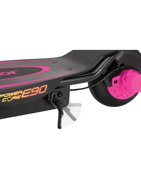 Dziewczęca Hulajnoga Elektryczna Razor Power Core E90 Różowa 16 km/h 20 km