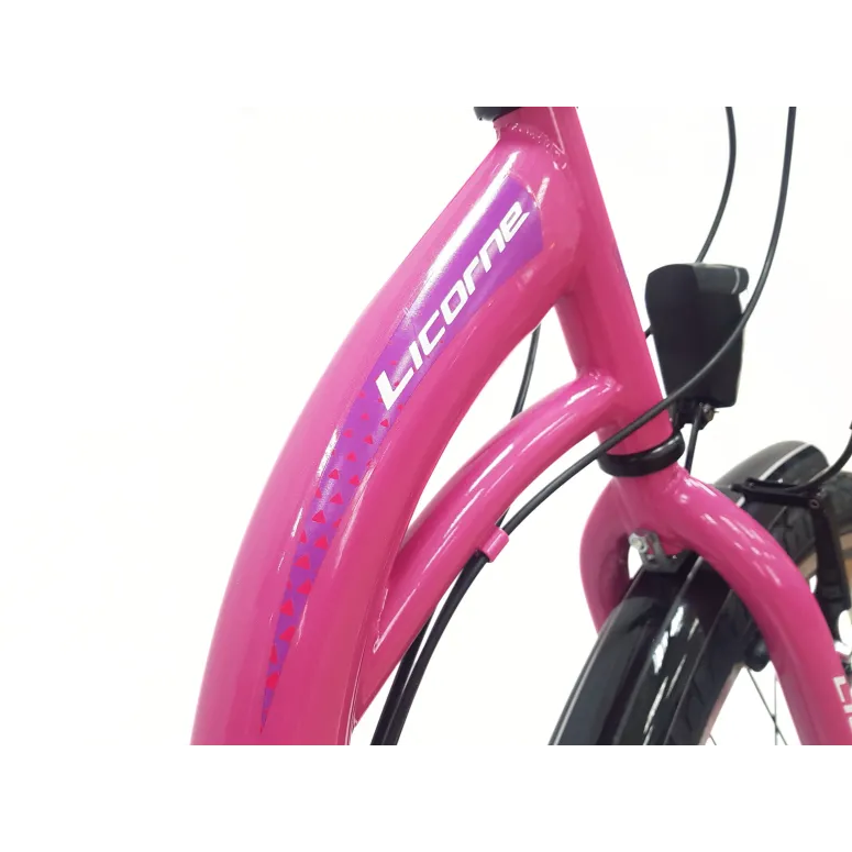 Rower Miejski 26 Damski Stalowy Revo Dzwonek Bagażnik Oświetlenie Odblaski