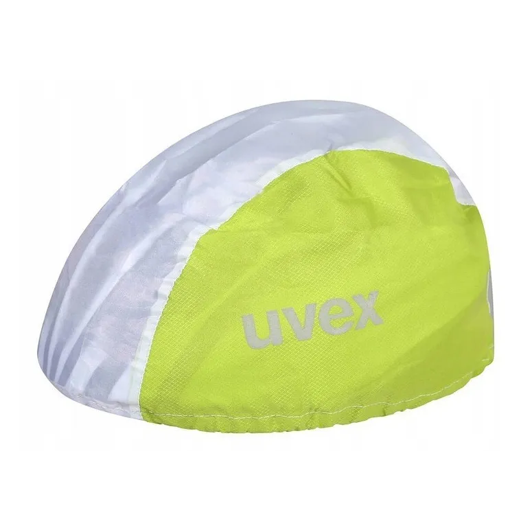 Pokrowiec na Kask Rowerowy UVEX Rain Cap S/M Nylonowy Wodoodporny Odblaski