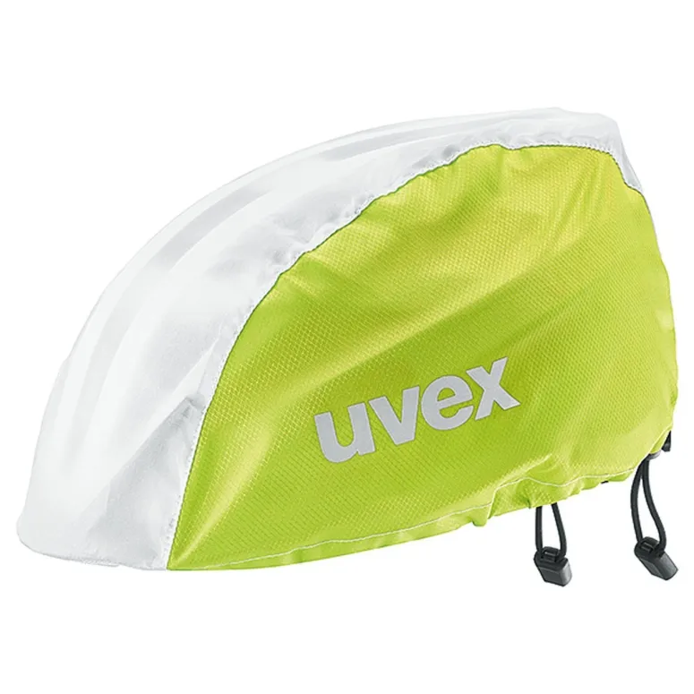 Pokrowiec na Kask Rowerowy UVEX Rain Cap S/M Nylonowy Wodoodporny Odblaski