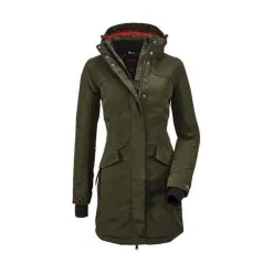 Parka Damska Killtec Grindavik Z Kapturem Wodoodporna Ciemnozielona r. 44