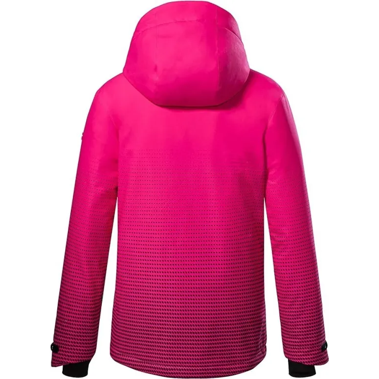 Kurtka Dziewczęca Sportowa Killtec KSW 158 Narciarska Neonowa Kaptur 152 cm