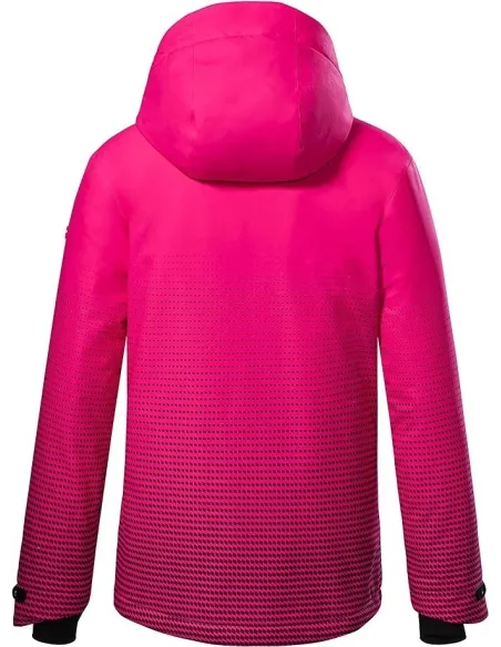 Kurtka Dziewczęca Sportowa Killtec KSW 158 Narciarska Neonowa Kaptur 152 cm