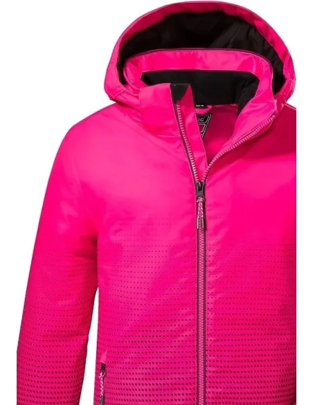 Kurtka Dziewczęca Sportowa Killtec KSW 158 Narciarska Neonowa Kaptur 152 cm