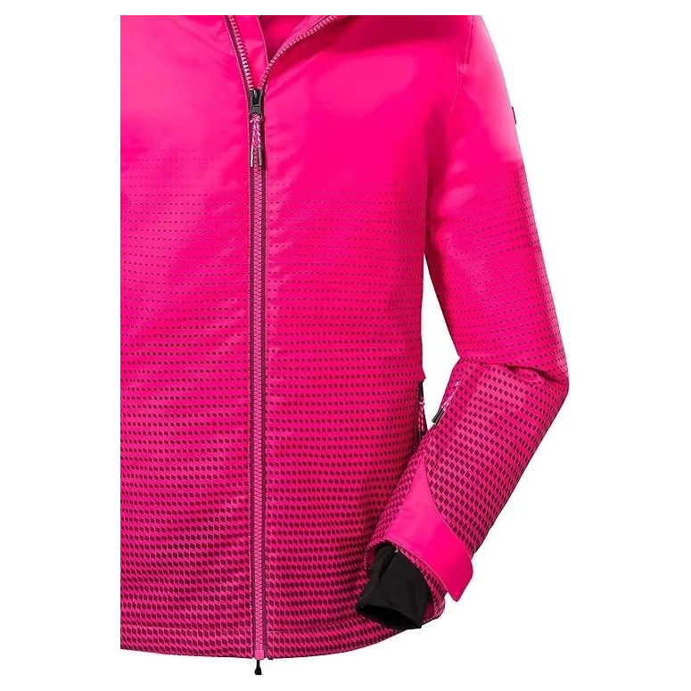 Kurtka Dziewczęca Sportowa Killtec KSW 158 Narciarska Neonowa Kaptur 152 cm