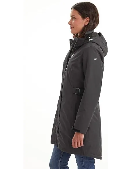 Parka Zimowa Killtec Alisi Damy Z Kapturem Wodoszczelna Ciemnoszara r. 42