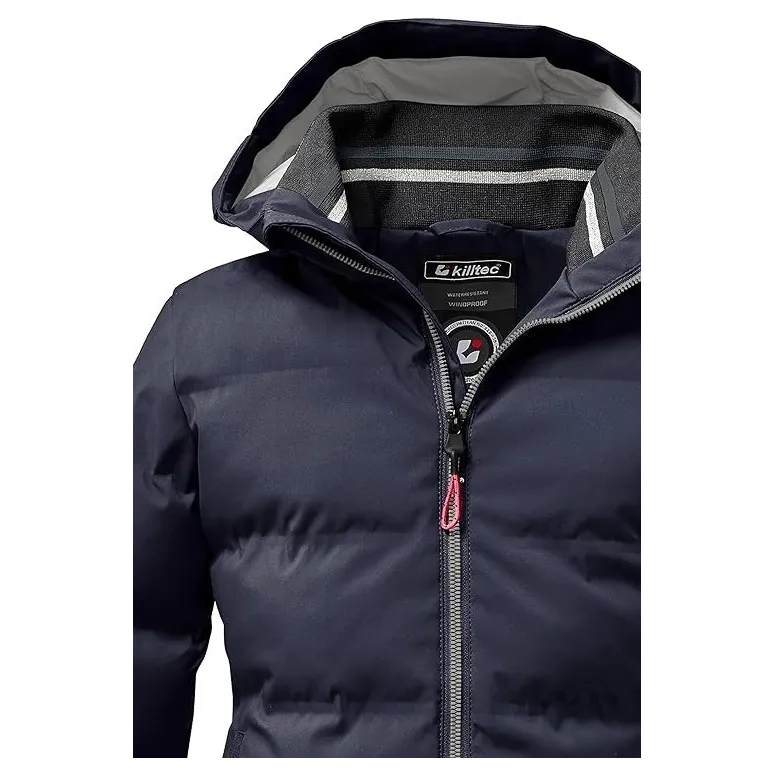 Parka Dziecięca Killtec Kow 196 Pikowana Z Kapturem Granatowa r. 152 cm