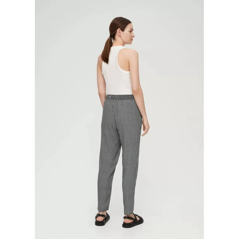 Spodnie Damskie Kobiece Wysoki Stan Eleganckie Elastyczne S.oliwer 42 XL