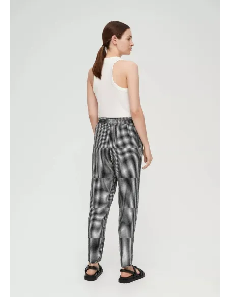 Spodnie Damskie Kobiece Wysoki Stan Eleganckie Elastyczne S.oliwer 42 XL