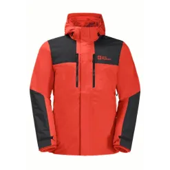 Kurtka Męska 3w1 Jack Wolfskin Jasper Jkt M Z Kapturem Wodoodporna r. XXL