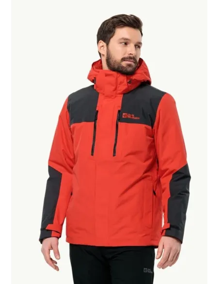 Kurtka Męska 3w1 Jack Wolfskin Jasper Jkt M Z Kapturem Wodoodporna r. XXL