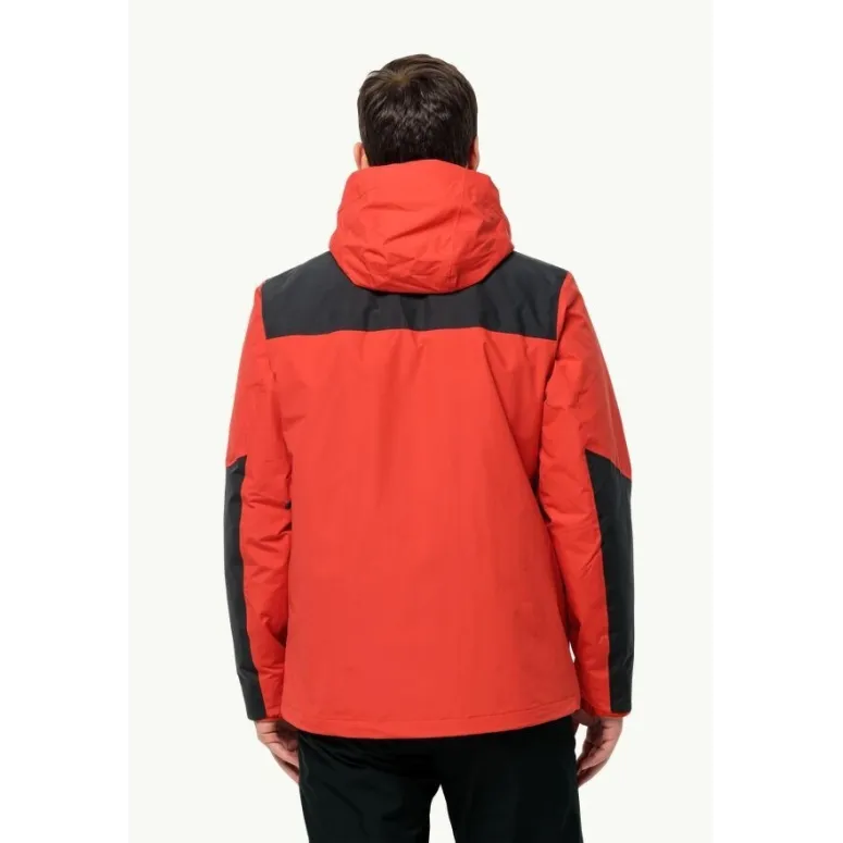 Kurtka Męska 3w1 Jack Wolfskin Jasper Jkt M Z Kapturem Wodoodporna r. XXL