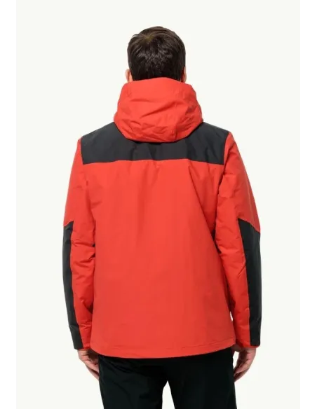 Kurtka Męska 3w1 Jack Wolfskin Jasper Jkt M Z Kapturem Wodoodporna r. XXL