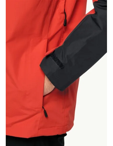 Kurtka Męska 3w1 Jack Wolfskin Jasper Jkt M Z Kapturem Wodoodporna r. XXL