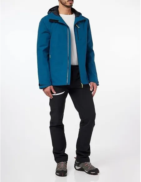 Kurtka Męska Turystyczna Schöffel Torspitze Niebieska Z Kapturem r. XL