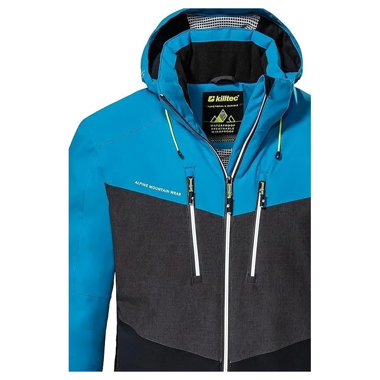 Kurtka Narciarska Killtec Ksw 45 Męska Wodoodporna Wiatroszczelna r. S