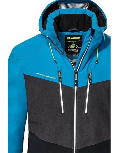 Kurtka Narciarska Killtec Ksw 45 Męska Wodoodporna Wiatroszczelna r. S