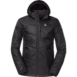 Kurtka Damska Schöffel Stams L Z Kapturem Wielofunkcyjna Czarna r. M/38