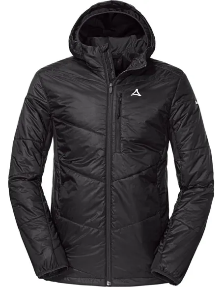 Kurtka Damska Schöffel Stams L Z Kapturem Wielofunkcyjna Czarna r. M/38