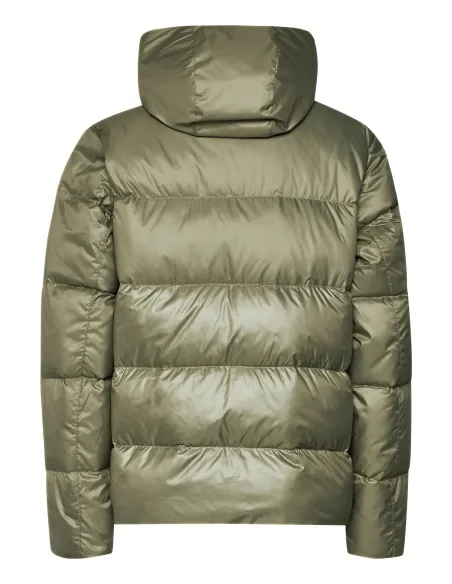 Kurtka Męska Wiosenna Z Kapturem Pikowana Puchowa Sportowa Roz. S Poliester