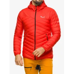 Kurtka Męska Skiturowa Salewa Brenta RDS Down Puchowa Kaptur Czerwona r. M