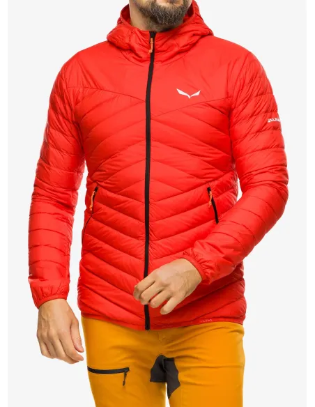 Kurtka Męska Skiturowa Salewa Brenta RDS Down Puchowa Kaptur Czerwona r. M