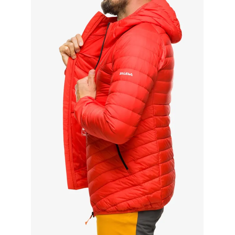 Kurtka Męska Skiturowa Salewa Brenta RDS Down Puchowa Kaptur Czerwona r. M