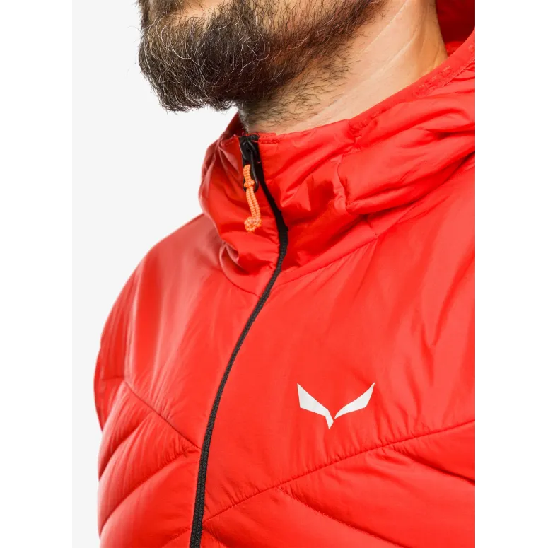 Kurtka Męska Skiturowa Salewa Brenta RDS Down Puchowa Kaptur Czerwona r. M