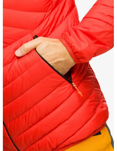 Kurtka Męska Skiturowa Salewa Brenta RDS Down Puchowa Kaptur Czerwona r. M