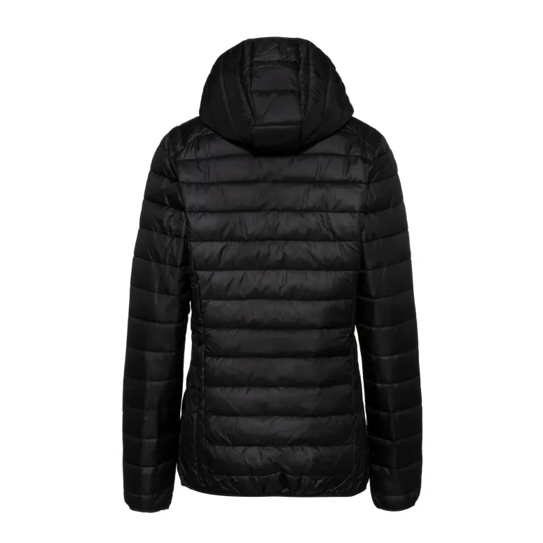 Kurtka Damska Pikowana Ellesse Lompard Na Zamek Z Kapturem Czarna XL r. 44