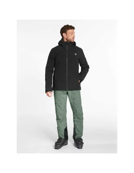 Kurtka Męska Jacket Wodoodporna Sportowa Z Kapturem Softshell Czarna Ziener