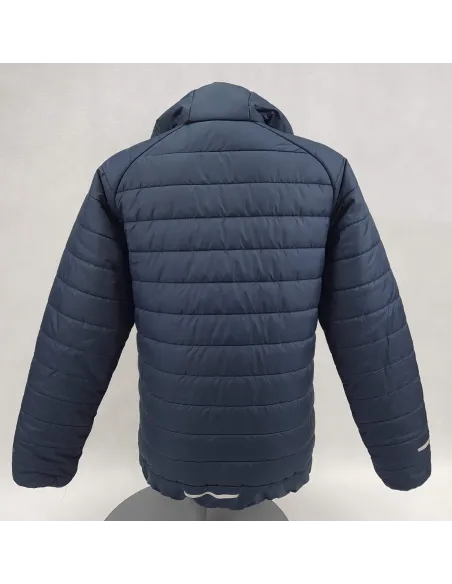 Kurtka Dziecięca Jack Wolfskin Zenon Pikowana Granatowa Z Kapturem r. 164