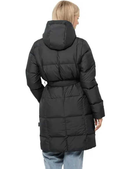 Płaszcz Damski Puchowy Jack Wolfskin Frozen Lake Coat Wodoodporny r. M