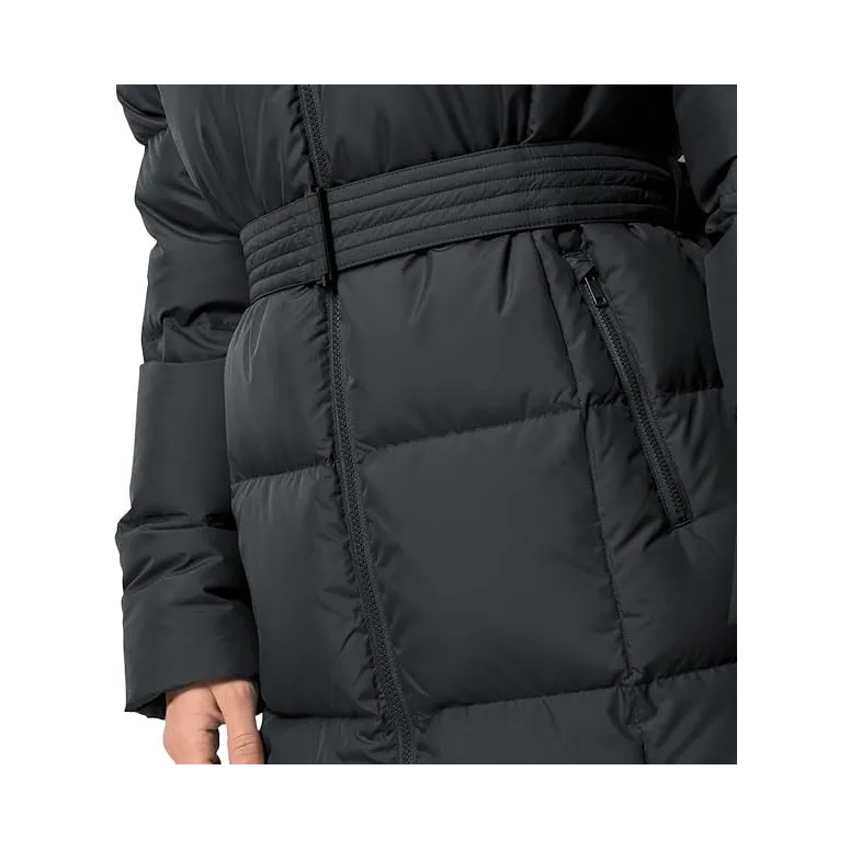 Płaszcz Damski Puchowy Jack Wolfskin Frozen Lake Coat Wodoodporny r. M