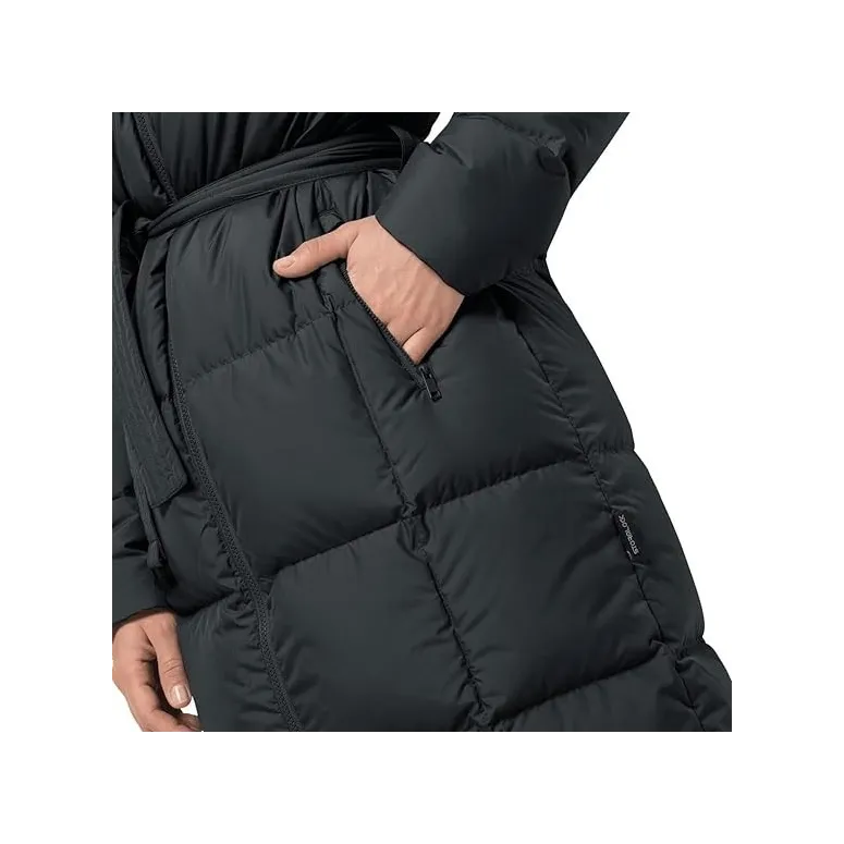 Płaszcz Damski Puchowy Jack Wolfskin Frozen Lake Coat Wodoodporny r. M