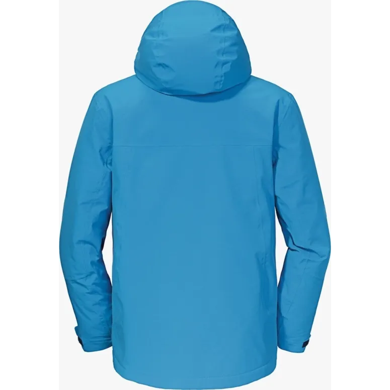 Kurtka Męska Turystyczna Schöffel Torspitze Niebieska Z Kapturem r. XL