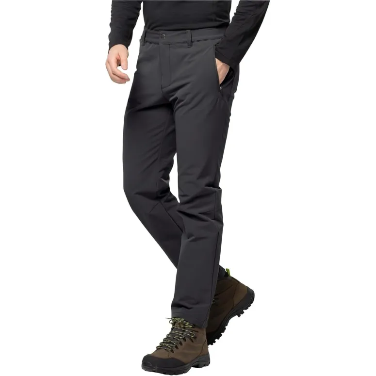 Spodnie Zimowe Męskie Jack Wolfskin Activate Thermic Pants Czarne r. 56/XL
