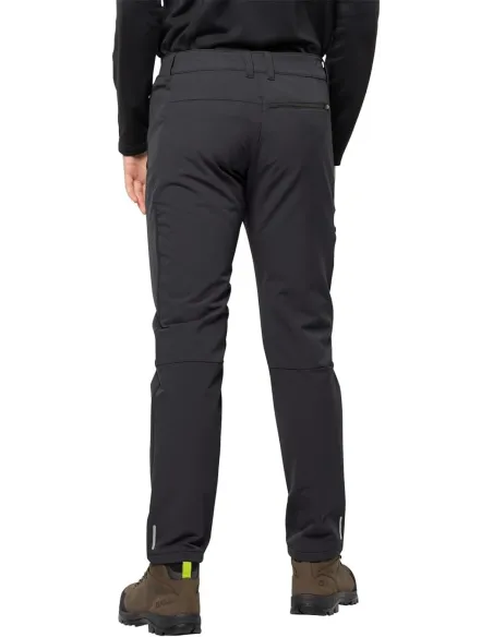 Spodnie Zimowe Męskie Jack Wolfskin Activate Thermic Pants Czarne r. 56/XL