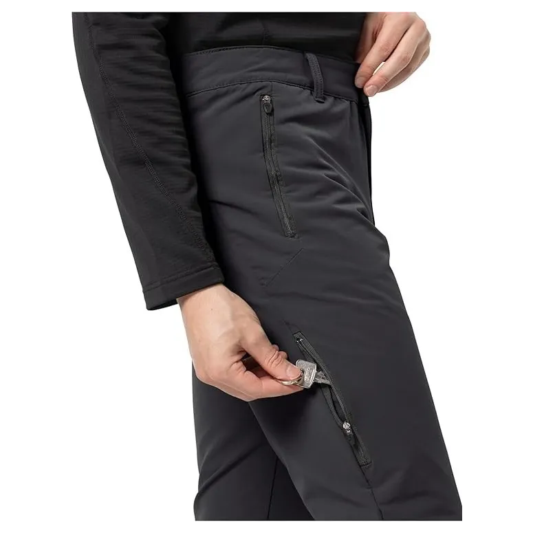 Spodnie Zimowe Męskie Jack Wolfskin Activate Thermic Pants Czarne r. 56/XL