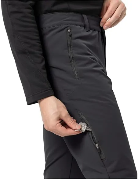 Spodnie Zimowe Męskie Jack Wolfskin Activate Thermic Pants Czarne r. 56/XL